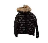 Blauer USA Jenton Doudoune d'hiver, modèle Jenton, couleur noire, veste ajustée, rembourrée, unisexe, avec double poche