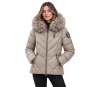 Blauer Veste Alice pour femme | Matelassé