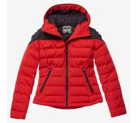 Blauer Easy Winter 2.0 Veste textile de moto de dames, rouge-bleu, taille L pour femmes