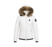 Blauer - Veste matelassée matelassée ondulée - Femme - Vestes - Blanc - Taille: 38 FR