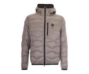 Blauer - Wave Padded Jacket - Homme - Vestes - Gris - Taille: M