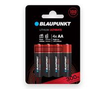 BLAUPUNKT AA Piles au Lithium, Paquet de 4, idéales pour Les appareils Photo numériques, Les appareils de l'internet des Objets (IdO), FR6BUL/4CP