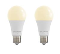 BLAUPUNKT Ampoule E27 A65 LED Dépolie à Vis 18 Watts Blanc Chaud, Lot de 2