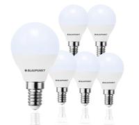 BLAUPUNKT Ampoule LED E14 6W 6000K Lumière du Jour Plafonniers, Lot de 6