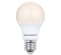 Blaupunkt Ampoule LED E27 - Classique A60 - Éclairages pour Pièces - 6W - Remplacement de 48W - Dépolie - Blanc Chaud 2700K - 570 lumens - Lampe Économe en Énergie et en Coûts - Lot de 1