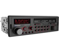 Blaupunkt Bremen SQR 46 DAB, 1-DIN autoradio, Youngtimer-Design, DAB+, Bluetooth, kit mains libres, USB, entrée auxiliaire, SDHC, SD, commandes au volant, sortie subwoofer, Variocolour, 4x50 watts,12V