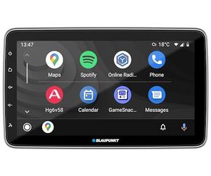 Blaupunkt Cape Town 948 Dab, système multimédia 2 DIN pour Voiture, écran Tactile 10,1 Pouces, Wireless CarPlay + Android Auto, Dab+, prééquipement pour Navigation, Bluetooth, USB, 4x50 Watts, 12V