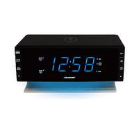 Blaupunkt CR55CHARGE Radio Portable Horloge Numérique Noir - Radios Portables (Horloge, Numérique, FM,PLL, LED, Noir, Batterie/Pile, CC)