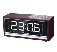 Radio-réveil avec Bluetooth Radio-réveil FM PLL avec 60 présélections Double alarme Fonction snooze Écran LED G