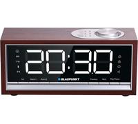 Radio-réveil avec Bluetooth Radio-réveil FM PLL avec 60 présélections Double alarme Fonction snooze Ecran LED