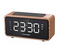 Radio-réveil FM Bluetooth 60 présélections écran LED Horloge avec double alarme et fonction snooze