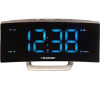 Blaupunkt CR7USB, Réveil numérique, Rectangle, Noir, FM, PLL, LCD, 4,7 cm (1,85")
