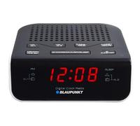Blaupunkt Radio-réveil CR5WH - Noir - FM PLL, double alarme, syntoniseur de radio numérique