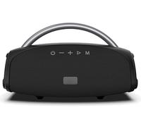 BLAUPUNKT Enceinte Bluetooth Portable Noire avec Batterie Intégrée, Mode Mains Libres, Port USB, Lecteur Carte SD et Éclairage d’Ambiance LED