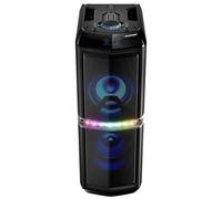 Enceintede soirée Blaupunkt Haut-parleur Bluetooth sans fil 2 x 30W RMS Télécommande Fonction karaoké Éclairage de discothèque