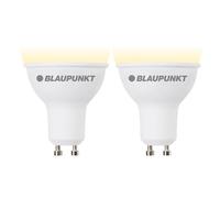 Blaupunkt GU10 Ampoule LED Dépolie 10W 1050lm 2700K Blanc Chaud, Lot de 2