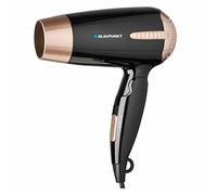 Blaupunkt HDD301BK Sèche-cheveux avec deux puissances de soufflage 1200 W Trois niveaux de température Poignée pliable Fonction air froid Noir/Cuivre