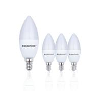 BLAUPUNKT Lampe Bougie E14 10W 820 lm 4000K Blanc neutre bureau, Lot de 4
