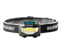 BLAUPUNKT Lampe Frontale LED, 200 Lumens, 3 Modes, 66 g, 3x AAA Sans Piles | Tête inclinable 60 degrés, Résistante à l'eau IPX4, Portée 50 m, Stroboscope SOS - pour randonnée et bricolage de précision