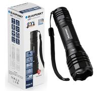 BLAUPUNKT Lampe Torche LED, 300 Lumens, 5 Modes, Zoom, 3x AAA Non Incluses