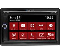 Blaupunkt Las Vegas 690 DAB Ampli-tuner multimédia 2 DIN kit mains libres bluetooth, connexion possible à une caméra de recul