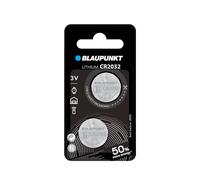 Blaupunkt Lithium Coin CR2032 Lot de 2 Piles Bouton sous Blister