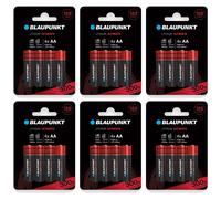 BLAUPUNKT Lot de 6 Packs 4 Piles AA LR6 Lithium ULTIMATE Idéale Appareils Photo