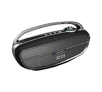 Blaupunkt - MP3360-133 - Enceinte Subwoofer Vintage sans Fil - Compatible Bluetooth - 5W x 2 + 9W - Noir