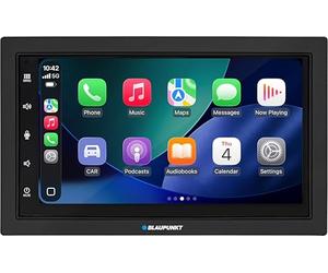 Blaupunkt Oslo 600 Dab, système multimédia 2 DIN pour Voiture, écran Tactile 7 Pouces, CarPlay sans Fil, Android Auto sans Fil, Dab+, Bluetooth, kit Mains Libres, USB, entrée caméra de recul, 180w