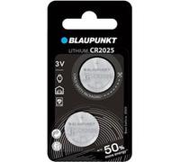 BLAUPUNKT Pack 2 CR2025 3V Pile bouton Lithium Idéale clés de voiture, montres G