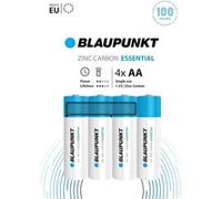 BLAUPUNKT Pack 4 Piles Zinc Essential LR6 AA