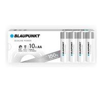 Blaupunkt Piles alcalines LR6BPO/10CB – pour horloges et télécommandes – Paquet de 10