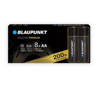 BLAUPUNKT piles AA alcalines PREMIUM, paquet de 8