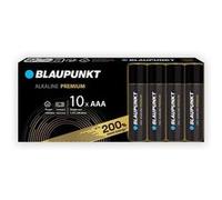 BLAUPUNKT AAA Piles alcalines Premium, Paquet de 10, idéales pour Les contrôleurs de Jeux et Les Jouets, LR03BPR/10CB