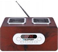 Blaupunkt PP5BR Radio rétro portable USB/SD, FM, LED, marron