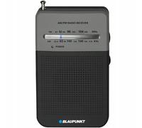 Blaupunkt PR3BK Portable Noir Radio Portable - Radios Portables (Portable, AM,FM, 0,3 W, 3,81 cm (1.5"), Noir, AA)