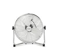 Blaupunkt Ventilateur de sol avec grille d'aération réglable Ventilateur silencieux 3 vitesses Dimensions 40 cm Puissance 90 W Chromé