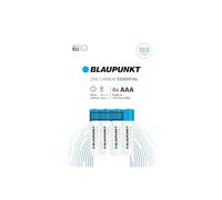 Blaupunkt Zinc Carbon Essential Lot de 4 Piles AAA sous Blister