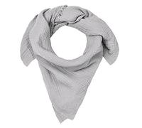 Blausberg Baby - Foulard en mousseline pour enfants tête de châle à nouer (gris) - Tous les matériaux sont certifiés OEKO-TEX Standard 100 - fabriqués à la main à Hambourg