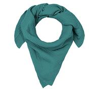 Blausberg Baby - Foulard en mousseline pour enfants tête de châle à nouer (lac vert) - Tous les matériaux sont certifiés OEKO-TEX Standard 100 - fabriqués à la main à Hambourg