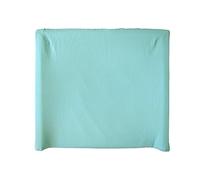 Blausberg Baby Housse compatible avec matelas à langer IKEA Vädra 74 x 80 cm - Couleur menthe - 100 % mousseline de coton certifiée Oeko-Tex ® Standard 100
