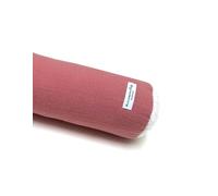 Blausberg Oreiller pour lit bébé en Forme de Serpent - Coussin pour lit de bébé - Tour de Cou - Coussin décoratif en Forme de Serpent - 100% Mousseline de Coton - Vieux Rose (200 cm)
