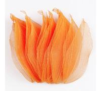 Blausky Lot de 36 feuilles de squelette d'environ 5 à 6 cm - Feuilles séchées naturelles - Feuilles décoratives pressées - Feuilles décoratives - Pour bricolage, résine époxy, bougies, scrapbooking