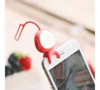 blauzahn Rechargeable 3 modes Selfie LED Flash Fill Light Clip caméra pour tous les téléphones - Bleu