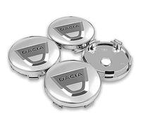 BLAYY 4 Pièces Cache Moyeu pour Dacia Sandero I 2008-2012, Cache Moyeu Centre de Roue Bouchon de Jante Auto Accessoires de Voiture,B-60mm