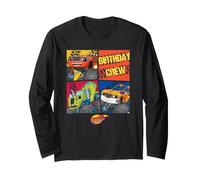 Blaze and The Monster Machines Monster Truck Birthday Crew Manche Longue