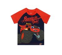 Blaze and The Monster Machines Top | T-Shirt Enfant | Vêtements pour Garçons | Marchandise Officielle | Bleu | 5-6 Ans
