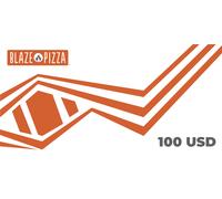 Blaze Pizza Gift Card 100 USD
