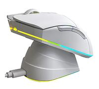 Blaze Pro Souris Gamer sans Fil RGB - Station de Charge - Jusqu'à 6000 DPI | Design Ergonomique Élégant, Boutons Testés à Plus Vingt Millions Clics, Revêtement Anti-Usure Durable - Blanc