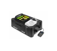 Beamz Machine à fumée BLAZE800 verticale/horizontale RGBA 800W 12×4W Réservoir 2,8L DMX/Autonome